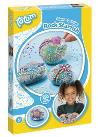 Zdobení/Malování na kameny Rock Starfish kreativní sada v krabičce - 