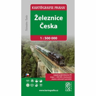 Železnice Česka 1 : 500 000 - neuveden