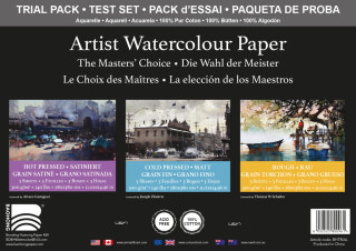 Zkušební sada papírů Baohong Masters 9ks 28x38cm - 