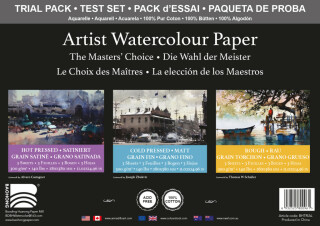 Zkušební sada papírů Baohong Masters 9ks 28x38cm - 