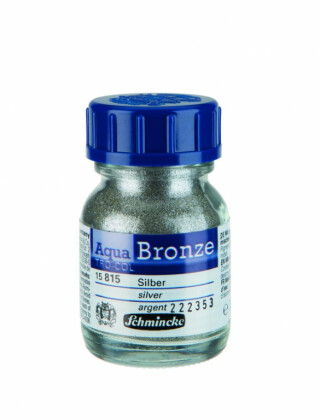 Zlaticí barva Schmincke Aqua 20ml – 815 silver - 