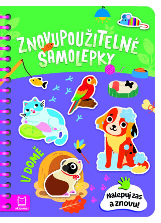 Znovupoužitelné samolepky V domě - Agnieszka Bator