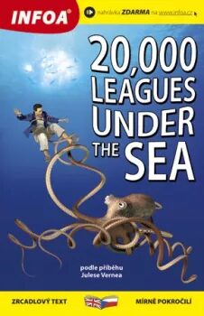20 000 mil pod mořem / 20 000 Leagues Under the Sea - Zrcadlová četba - Jules Verne