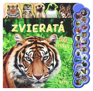 Zvieratá 20 zvukov Uč sa s nami! (slovensky) - -