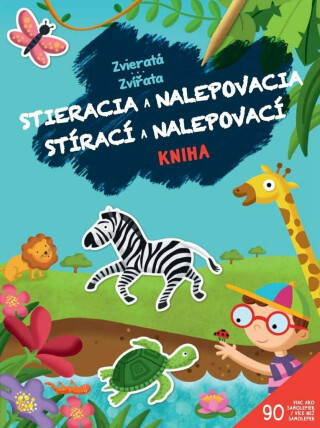 Stieracia a nalepovacia kniha Zvieratá - neuveden