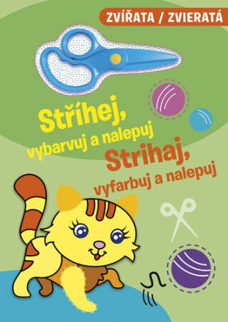 Stříhej, vybarvuj a nalepuj - Zvířata - neuveden