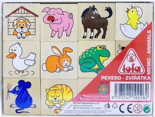 Pexeso zvířátka (TOF100) - neuveden