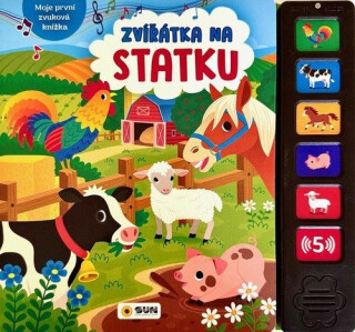 Zvířátka na statku-Moje první zvuková knížka - neuveden