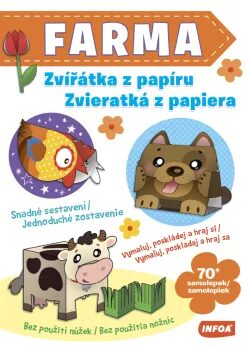 Zvířátka z papíru / Zvieratká z papiera - Farma (CZ/SK vydanie) - neuveden