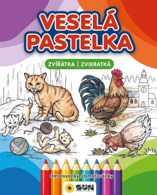 Veselá pastelka - Zvířátka - 