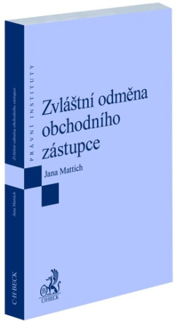 Zvláštní odměna obchodního zástupce - Jana Mattich