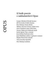 12 knih poezie z nakladatelství Opus - Jiří Červenka, ...