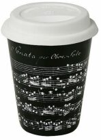 Hrnek Coffee to go - Vivaldi Libretto / Černý - 