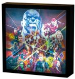 Světelný obraz Avengers Infinity War 25 x 25 cm - 