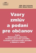 Vzory zmlúv a podaní pre občanov - Milada Illášová, ...