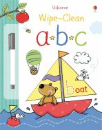 Usborne Wipe-Clean: A, B, C - Alphabet - Felicity Brooks