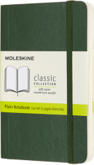 Moleskine - zápisník - čistý, zelený S - 