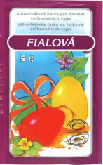 Velikonoční barvy na vajíčka Fialová - 