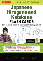 Japanese Hiragana and Katakana Flash Cards Kit - 