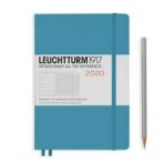 Leuchtturm1917 - týdenní diář + zápisník - Nordic Blue A5 - 