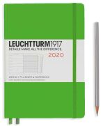 Leuchtturm1917 - Týdenní diář + zápisník 2020 - Fresh Green A5 - 