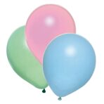 Balónky 10ks pastelové barvy - 