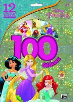 Princezny - 100 samolepek - kolektiv autorů
