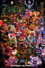 Plakát 61x91,5cm-Five Nights At Freddy's - Ultimate Group - 