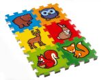 Pěnové puzzle Moje první lesní zvířátka 15x15x1,2cm - 