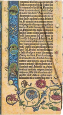 Zápisník Paperblanks - Gutenberg Bible Genesis, Slim / linkovaný - 