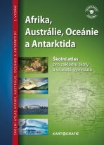 Afrika, Austrálie, Oceánie, Antarktida - Školní atlas - 