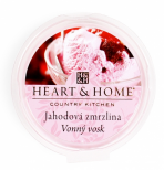 Vonný vosk Heart & Home - Jahodová zmrzlina (26 g) - Heart & Home