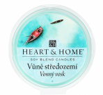 Vonný vosk Heart & Home - Vůně Středozemí (26 g) - 