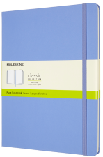 Moleskine: Zápisník tvdý čistý sv. modrý XL - 