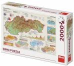Puzzle 2000 Mapy Slovenska - 