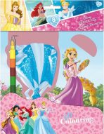 Disney Princezny Omalovánkové 3D postavy - 