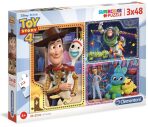 Puzzle Supercolor Toy Story 4/3x48 dílků - 