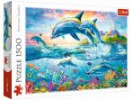 Trefl Puzzle Rodina delfínů / 1500 dílků (Defekt) - 