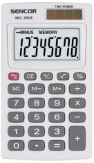 Kalkulátor SENCOR SEC 255/8 DUAL - 
