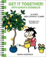 Sarah´s Scribbles 16-Month 2020-2021 Weekly/Monthly Planner Calendar : Get It Together! - Sarah Andersenová