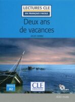 Deux ans de vacances - Niveau 2/A2 - Lecture CLE en français facile - Livre + CD - Jules Verne