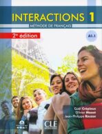 Interactions 1 - Niveau A1.1 - Livre de l´éleve + Audio téléchargeable en ligne - 2eme édition - Gaël Crépieux