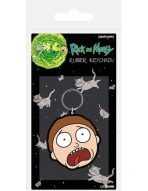 Klíčenka gumová Rick and Morty/Morty face - 