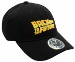 Kšiltovka BACK TO THE FUTURE Black Back To The Future logo - 