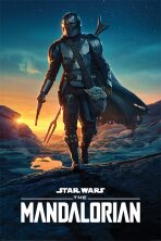 Plakát 61x91,5cm Star Wars: The Mandalorian – Nightfall - 