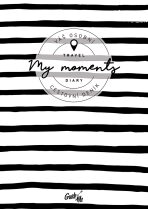 Cestovní deník My Moments / pruhovaný - 