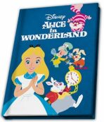 Zápisník A6 - DISNEY Alice in Wonderland - 