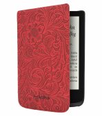 HPUC-632-R-F pouzdro shell red flowers, červené - Pocket Books