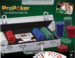 Pokerová sada v kovovém kufříku - 