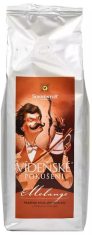 Káva Vídeňské pokušení Melange zrnková (pražená, bio, 500g) - 